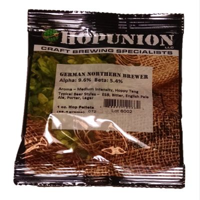 Hopunion Imported Hop Pellets for Home Brew Beer Making (German - Northern Brewer)