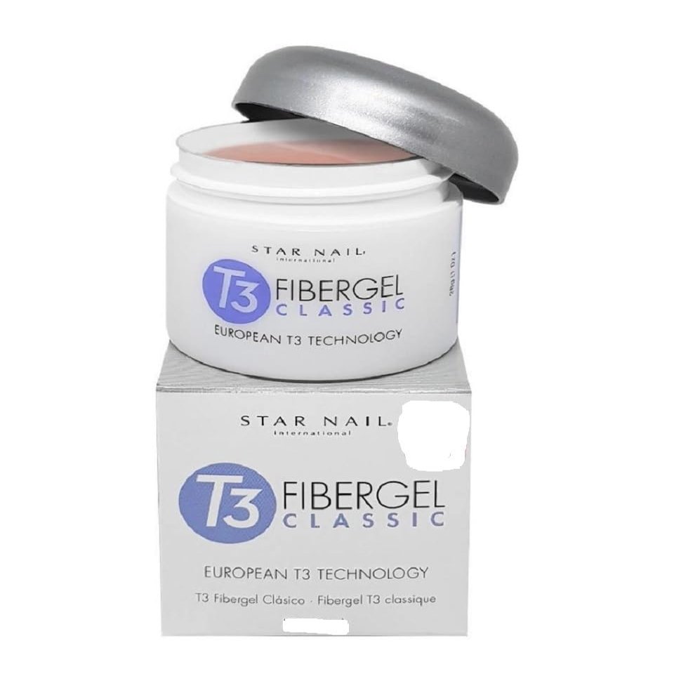 Star Nail T3 European Fibergel Opaque Nude 1 oz by Star Nail