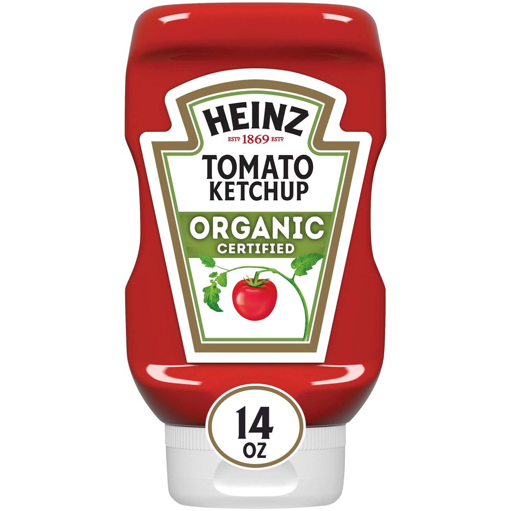 Heinz Organic Tomato Ketchup (14 oz Bottle)