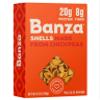 Banza Gluten-Free Chickpea Pasta, Shells 20g Protein | Lower Carb | High Fiber | High Protein | Plant Based Pasta | 8oz (Pack of 6) view 1