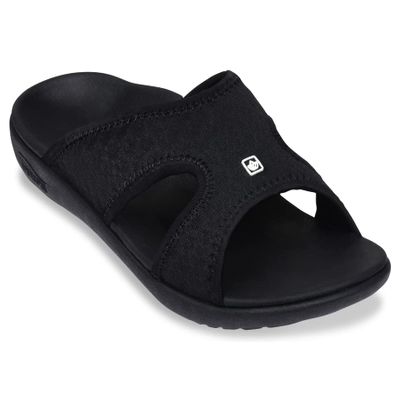 Spenco Men's Kholo Breeze Slide Sandal, Black, 14