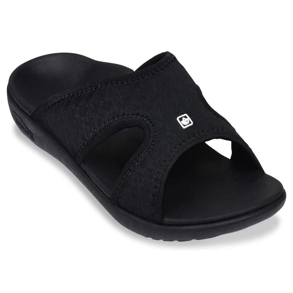 Spenco Men's Kholo Breeze Slide Sandal, Black, 14