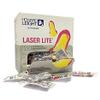 25 Pairs Howard Leight LL-1 Laser Lite Uncorded Ear Plugs in Polybag NRR 32 - Individually packed in Pairs in sealed plastic bag view 2