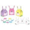 Club Pack of 12 3-D Bunny Favor Boxes, Hats and Bow Ties Included 3 Count view 1