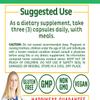 Adrenal Wellness Ashwagandha & More - Organic Mind, Body Support by Dr. Danielle, 120 Capsules view 3
