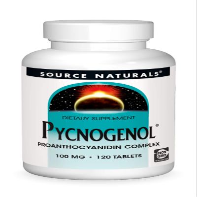 Source Naturals Pycnogenol, Proanthocyanidin Complex, 100 mg - 120 Tablets