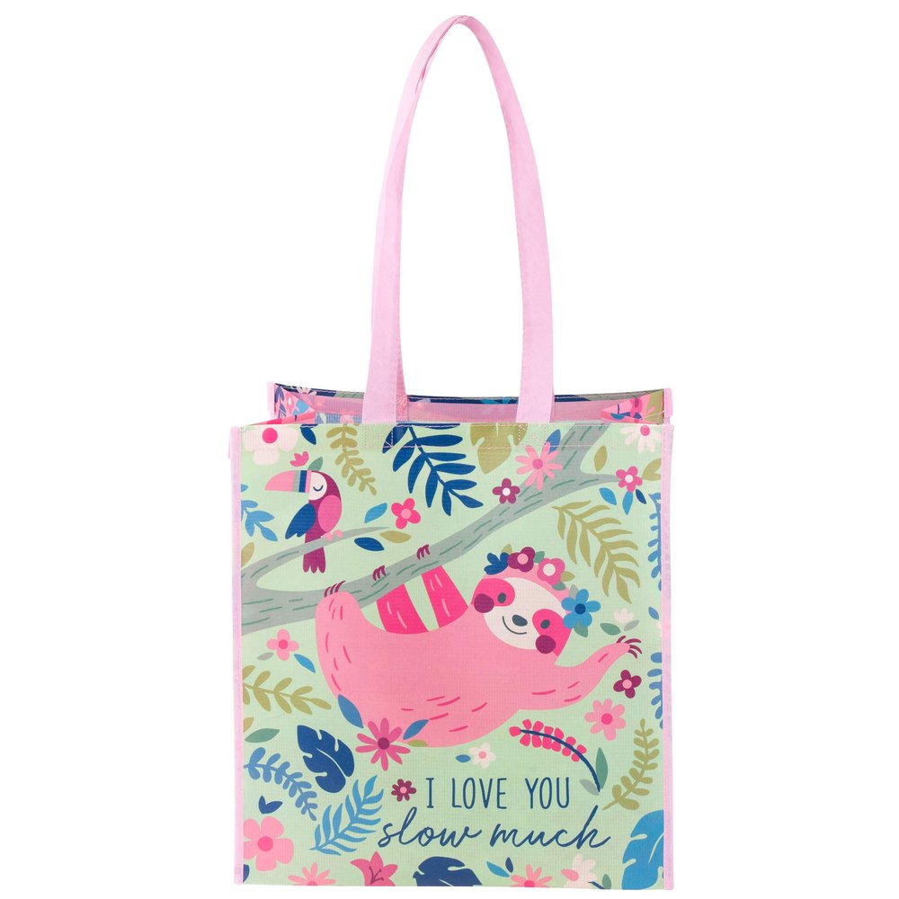 Stephen Joseph, Large Recycled Gift Bag with Handles, Kids, Reusable, Birthday Party Gift Bag, Shopping Bag