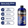 Silver Support - Nano Ionic Silver Technology - Liquid Immune Booster for All Ages and Pets - Cutting-Edge 10 ppm Formula Enhances Wellness - 32oz view 4