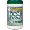 simple green Citrus Scented Safety Towels, 10 x 11 3/4 view 1