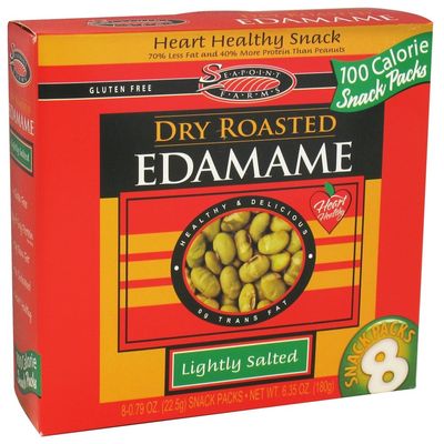 SeaPoint Farms - Edamame Dry Roasted Snack Packs Lightly Salted - 6.35 oz (pack of 2)