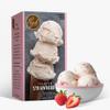 Triple Scoop - Premium Strawberry Ice Cream Mix For Ice Cream Maker. Simple, Easy, Delicious. From Gourmet Mix To Maker in 5 Minutes, Makes 2 Creamy Quarts, Made in USA (1 Pack, Strawberry) view 1