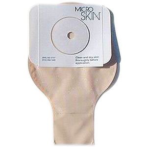 SenSura Xpro Wide Outlet Drainable Pouch 1-1/4" Pre-Cut, Flat with Filter, Maxi, Opaque