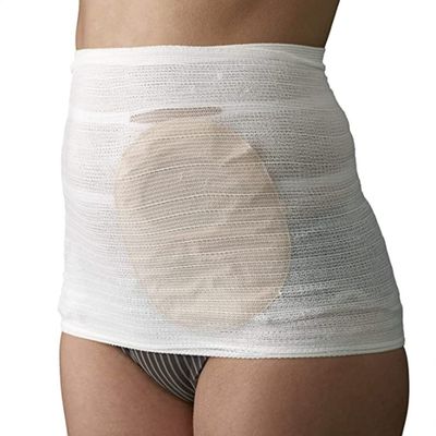 Corsinel StomaSafe Classic (Pack of 3) Ostomy/Hernia Light Support (White, M (38-46in) by TYTEX