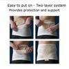 Corsinel StomaSafe Classic (Pack of 3) Ostomy/Hernia Light Support (White, M (38-46in) by TYTEX view 3