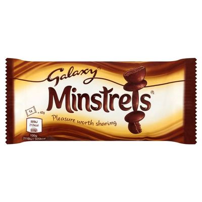 Minstrels Bag - 42g - Pack of 12 (42g x 12 Bags)