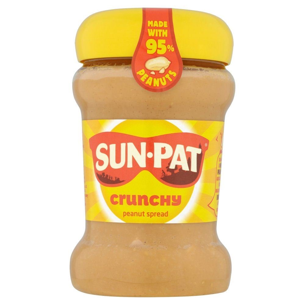 Sunpat Peanut Butter Crunchy - 340g - Pack of 2 (340g x 2)