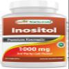 Best Naturals Inositol 1000mg 120 Tablets - Also Called Vitamin B8 view 1