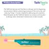 TalkTools Spinner and Toothies Tool | Multi Purpose Oral Sensory Diagnostic and Therapy Kit | Improve Hypersensitivity and Oral Motor Skills | Safe and Effective - 20 Toothies - Instruction Booklet view 3