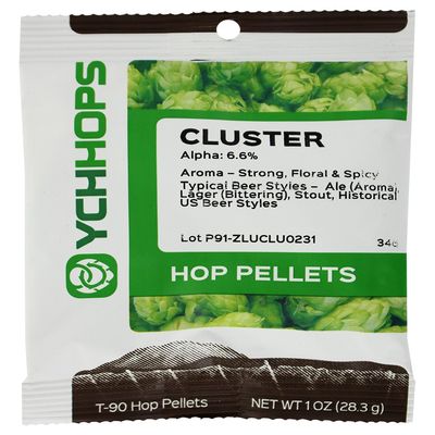 Strange Brew Cluster Pellet Hops, 1 oz.