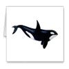 DJ Rogers Fine Art Orca - Set of 10 Note Cards With Envelopes view 1