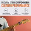 Gruv Gear Fret Wrap & Guitar Mute, Fretwrap for Acoustic, Electric & Bass | String Dampener Recording, Tapping & Practice Accessory (1 Pack, Medium Leopard, Fits 5 String Bass, 7 String Guitar) view 3