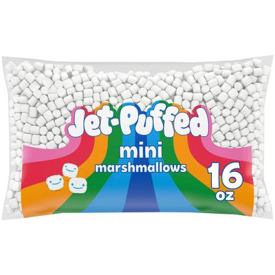Jet-Puffed Mini Marshmallows (16 oz Bags, Pack of 12)