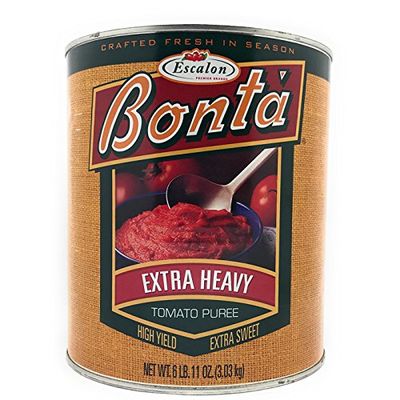 Bonta Extra Heavy Tomato Puree #10, Pack of 6