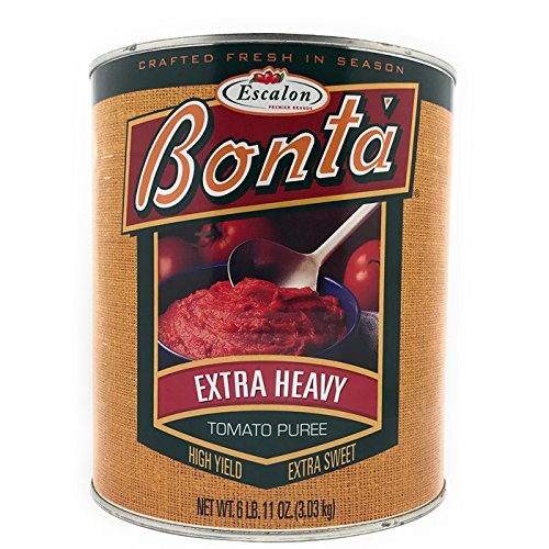 Bonta Extra Heavy Tomato Puree #10, Pack of 6
