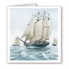 DJ Rogers Fine Art Clipper Ship - Set of 10 Sailing Note Cards With Envelopes view 1