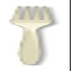 Club Pack of 600 Elegant Ivory Premium Heavy-Duty Plastic Party Forks view 1