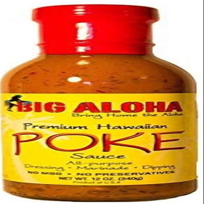 2 Pack Big Aloha Premium All Purpose Hawaiian Poke Sauce