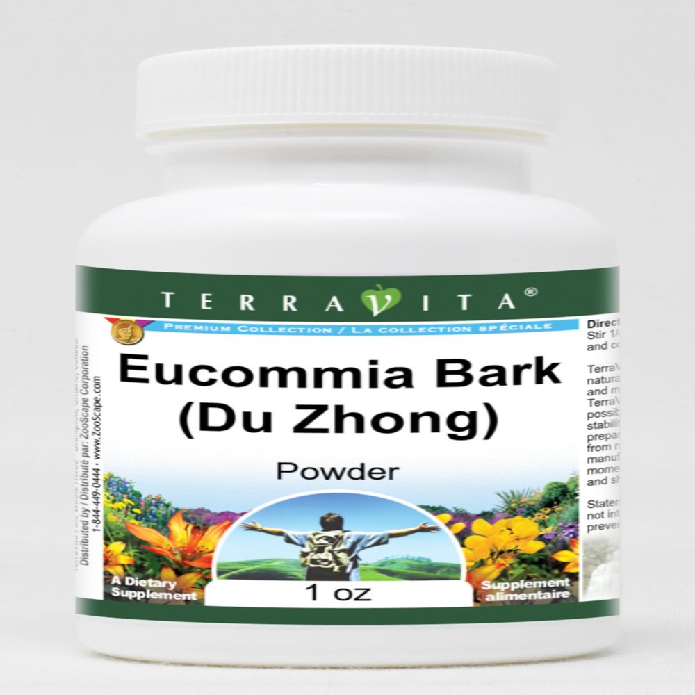 Eucommia Bark (Du Zhong) Powder (1 oz, ZIN: 515101)