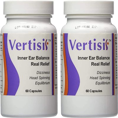 Eradicate Vertigo With Vertisil Guaranteed, 60 capsules(Pack of 2) 
