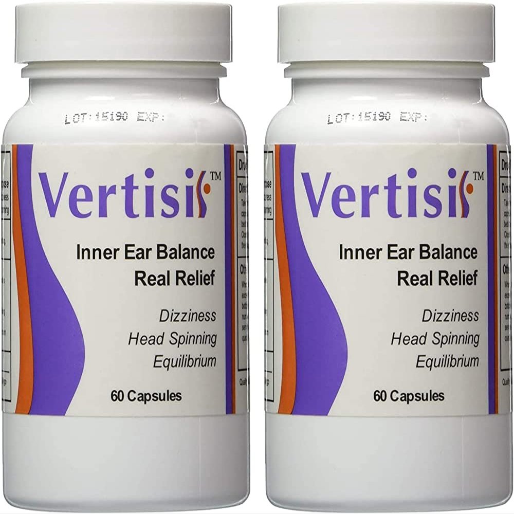 Eradicate Vertigo With Vertisil Guaranteed, 60 capsules(Pack of 2) 