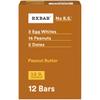 RXBAR Protein Bars, 12g Protein, Gluten Free Snacks, Snack Bars, Peanut Butter, 22oz Box (12 Count) view 1