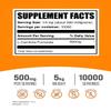BulkSupplements.com L-Carnitine Fumarate Powder - Carnitine Supplement, Carnitine Powder, L-Carnitine 500mg - Gluten Free, 500mg per Serving, Gluten Free, 5kg (11 lbs) (Pack of 5) view 2