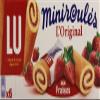 LU Mini Strawberry Rolls, 6 Count view 1