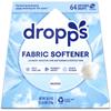 Dropps Laundry Fabric Softener Pods, Unscented (64 Count) - Fabric Softener Liquid Pods for Fluffy, Soft Fabrics - HE Compatible Mineral Based Ingredients Laundry Supplies view 1