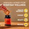 Wedderspoon Raw Premium Manuka Honey, 150+ MGO, 17.6 Oz, Unpasteurized, Genuine New Zealand Honey, Traceable from Our Hives to Your Home view 4