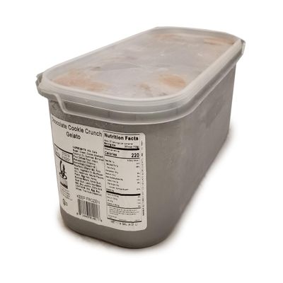 Authentic Italian Chocolate Cookie Crunch Gelato - 143 oz (Pack of 2) by G.S. Gelato