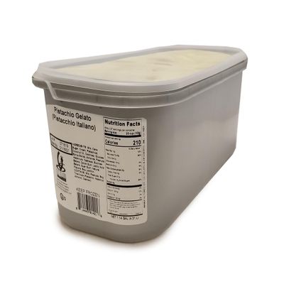 Authentic Italian Pistachio Gelato - 143 oz (Pack of 2) by G.S. Gelato