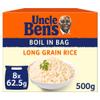Uncle Ben's Boil in Bag Long Grain Rice (8x62.5g) view 1