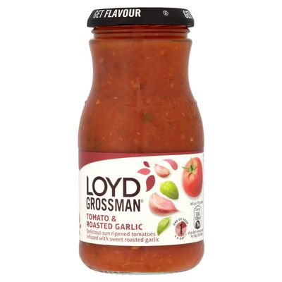 Loyd Grossman Tomato & Roasted Garlic Pasta Sauce 350g