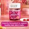 OLLY Undeniable Beauty Gummy, For Hair, Skin, Nails, Biotin, Vitamin C, Keratin, Chewable Supplement, Grapefruit, 30 Day Supply - 60 Count view 3