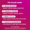 OLLY Women's Multivitamin Gummy, Vitamins A, D, C, E, Biotin, Folic Acid, Adult Chewable Vitamin, Berry Flavor, 45 Day Supply - 90 Count view 4