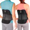 BraceAbility LSO Back Brace for Herniated, Degenerative & Bulging Disc Pain Relief, Sciatica, Spine Stenosis | Medical Lumbar Support Device for Post Surgery & Fractures with Hot/Cold Therapy (L) view 1