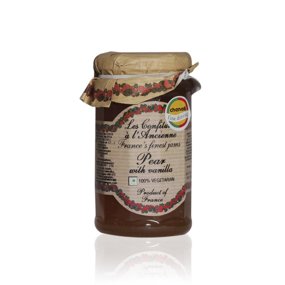 Andresy Confitures a l'Ancienne. Pear with Vanilla. 270g (9.52oz)