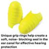 3M Ear Plugs, 10 Pair/Pack, E-A-Rsoft Grippers 393-2021-50, Disposable, Foam, NRR 31, Designed for Conducting Ear Plug Fit Tests, For Larger Ear Canals view 3