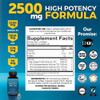 Triple Strength Fish Oil Omega 3 Supplements for Women and Men  2500 mg High-Potency, Easy-to-Absorb Re-esterified Triglyceride Form, Pescatarian-Friendly DPA Omega 3 EPA DHA Supplement,180 Softgels view 2