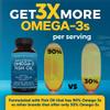 Triple Strength Fish Oil Omega 3 Supplements for Women and Men  2500 mg High-Potency, Easy-to-Absorb Re-esterified Triglyceride Form, Pescatarian-Friendly DPA Omega 3 EPA DHA Supplement,180 Softgels view 4